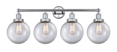 Bathroom Fixtures Four Lights by Innovations ( 405 | 616-4W-PC-G202-8 Edison ) 