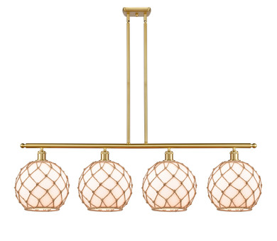 Linear/Island 4 Light + by Innovations ( 405 | 516-4I-SG-G121-10RB-LED Ballston ) 
