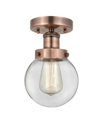 Flush Mounts Glass Down by Innovations ( 405 | 616-1F-AC-G202-6 Edison ) 