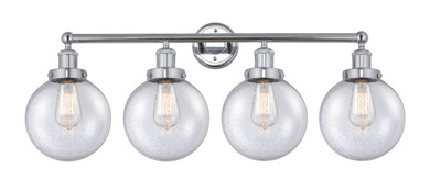 Bathroom Fixtures Four Lights by Innovations ( 405 | 616-4W-PC-G204-8 Edison ) 