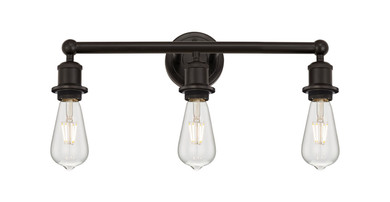 Bathroom Fixtures Three Lights by Innovations ( 405 | 616-3W-OB Edison ) 