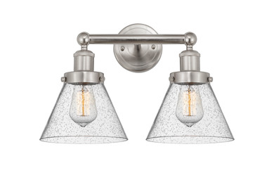 Bathroom Fixtures Two Lights by Innovations ( 405 | 616-2W-SN-G44 Edison ) 