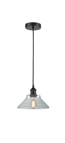 Mini Pendants Glass Down by Innovations ( 405 | 616-1P-BK-G132 Edison ) 