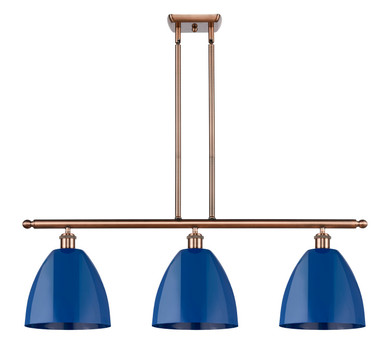 Linear/Island 3 Light Bar by Innovations ( 405 | 516-3I-AC-MBD-9-BL Ballston ) 