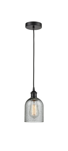 Mini Pendants Glass Down by Innovations ( 405 | 616-1P-BK-G257 Edison ) 