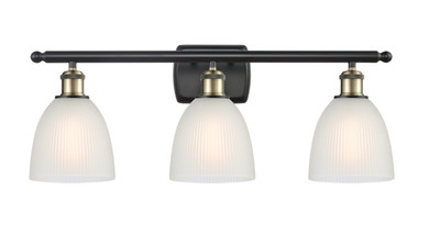 Bathroom Fixtures Three Lights by Innovations ( 405 | 516-3W-BAB-G381-LED Ballston ) 
