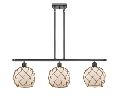 Linear/Island 3 Light Bar by Innovations ( 405 | 516-3I-OB-G121-8RB Ballston ) 