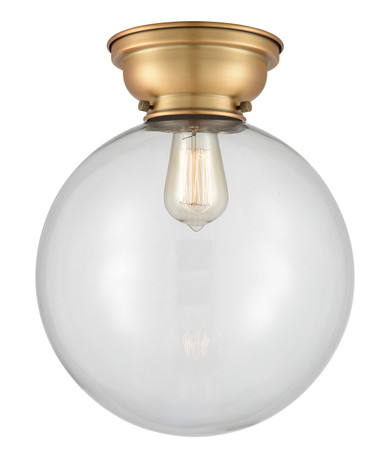 Flush Mounts Glass Down by Innovations ( 405 | 623-1F-BB-G202-12-LED Franklin Restoration ) 