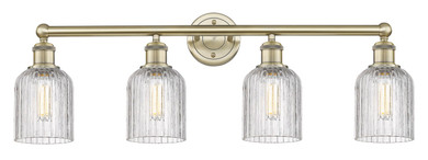 Bathroom Fixtures Four Lights by Innovations ( 405 | 616-4W-AB-G559-5CL Edison ) 