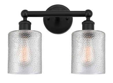 Bathroom Fixtures Two Lights by Innovations ( 405 | 616-2W-BK-G112 Edison ) 