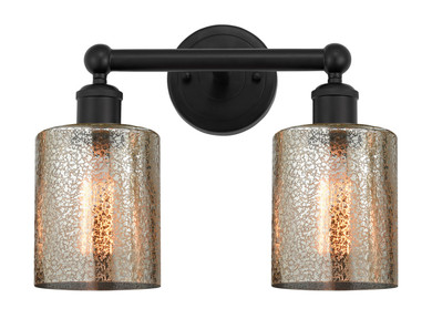 Bathroom Fixtures Two Lights by Innovations ( 405 | 616-2W-BK-G116 Edison ) 