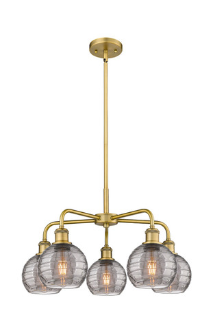 Mid. Chandeliers Glass Down by Innovations ( 405 | 516-5CR-BB-G1213-6SM Ballston ) 
