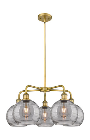Mid. Chandeliers Glass Down by Innovations ( 405 | 516-5CR-BB-G1213-8SM Ballston ) 