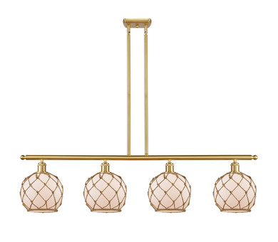 Linear/Island 4 Light + by Innovations ( 405 | 516-4I-SG-G121-8RB-LED Ballston ) 