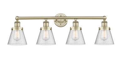 Bathroom Fixtures Four Lights by Innovations ( 405 | 616-4W-AB-G64 Edison ) 