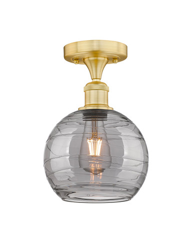 Semi-Flush Mts. Glass Down by Innovations ( 405 | 616-1F-SG-G1213-8SM Edison ) 