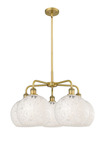 Mid. Chandeliers Glass Down by Innovations ( 405 | 516-5CR-BB-G1216-10WM Ballston ) 
