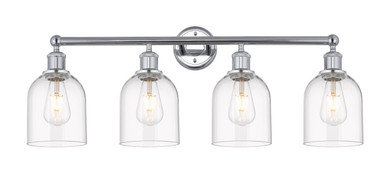 Bathroom Fixtures Four Lights by Innovations ( 405 | 616-4W-PC-G558-6CL Edison ) 