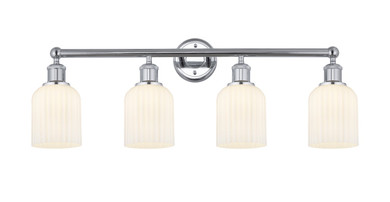 Bathroom Fixtures Four Lights by Innovations ( 405 | 616-4W-PC-G559-5GWH Edison ) 