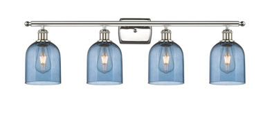 Bathroom Fixtures Four Lights by Innovations ( 405 | 516-4W-PN-G558-6BL Ballston ) 