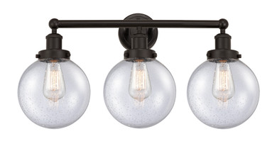 Bathroom Fixtures Three Lights by Innovations ( 405 | 616-3W-OB-G204-8 Edison ) 