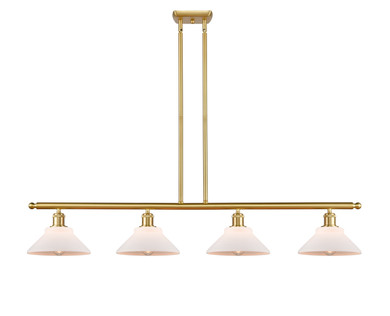 Linear/Island 4 Light + by Innovations ( 405 | 516-4I-SG-G131 Ballston ) 