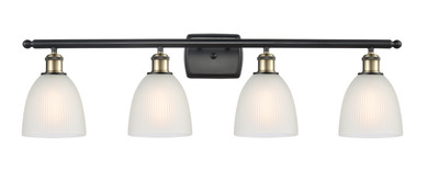 Bathroom Fixtures Four Lights by Innovations ( 405 | 516-4W-BAB-G381-LED Ballston ) 