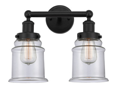 Bathroom Fixtures Two Lights by Innovations ( 405 | 616-2W-BK-G182 Edison ) 