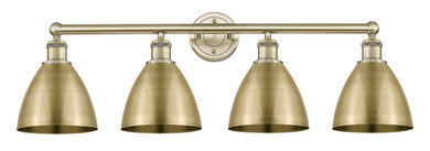 Bathroom Fixtures Four Lights by Innovations ( 405 | 616-4W-AB-MBD-75-AB Edison ) 