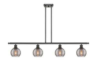 Linear/Island 4 Light + by Innovations ( 405 | 516-4I-OB-G1213-6SM Ballston ) 