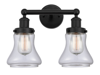 Bathroom Fixtures Two Lights by Innovations ( 405 | 616-2W-BK-G192 Edison ) 