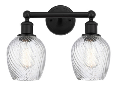 Bathroom Fixtures Two Lights by Innovations ( 405 | 616-2W-BK-G292 Edison ) 