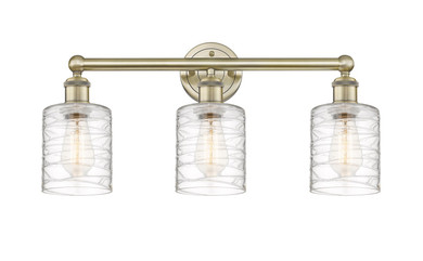 Bathroom Fixtures Three Lights by Innovations ( 405 | 616-3W-AB-G1113 Edison ) 