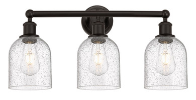 Bathroom Fixtures Three Lights by Innovations ( 405 | 616-3W-OB-G558-6SDY Edison ) 
