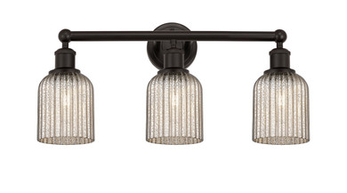 Bathroom Fixtures Three Lights by Innovations ( 405 | 616-3W-OB-G559-5ME Edison ) 