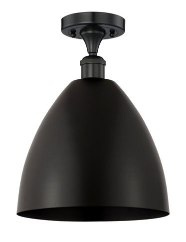 Semi-Flush Mts. Glass Down by Innovations ( 405 | 616-1F-BK-MBD-12-BK Edison ) 