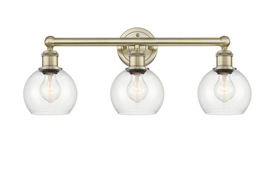 Bathroom Fixtures Three Lights by Innovations ( 405 | 616-3W-AB-G122-6 Edison ) 