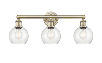 Bathroom Fixtures Three Lights by Innovations ( 405 | 616-3W-AB-G124-6 Edison ) 