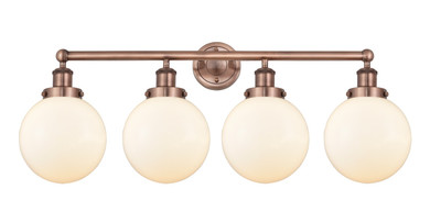 Bathroom Fixtures Four Lights by Innovations ( 405 | 616-4W-AC-G201-8 Edison ) 