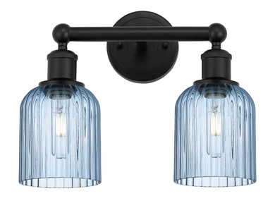 Bathroom Fixtures Two Lights by Innovations ( 405 | 616-2W-BK-G559-5BL Edison ) 