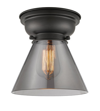 Flush Mounts Glass Down by Innovations ( 405 | 623-1F-BK-G43-LED Franklin Restoration ) 