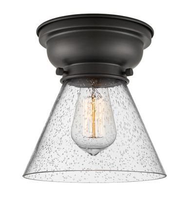 Flush Mounts Glass Down by Innovations ( 405 | 623-1F-BK-G44-LED Franklin Restoration ) 