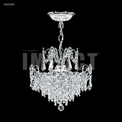 Mini Chandeliers Glass Shade by James R. Moder ( 64 | 40623S00 Mini Crystal Chandelier ) 