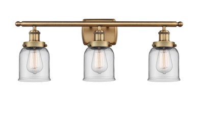 Bathroom Fixtures Three Lights by Innovations ( 405 | 916-3W-BB-G52-LED Ballston Urban ) 