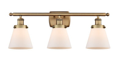 Bathroom Fixtures Three Lights by Innovations ( 405 | 916-3W-BB-G61-LED Ballston Urban ) 