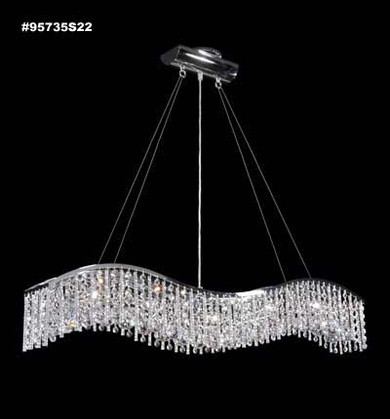 Linear/Island 4 Light + by James R. Moder ( 64 | 95735S22 Fashionable Broadway ) 