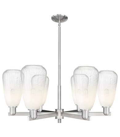 Mid. Chandeliers Glass Up by Innovations ( 405 | 716-6CR-SN-G480-6OP Arcadia ) 