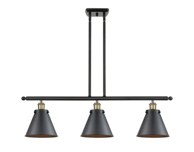 Linear/Island 3 Light Bar by Innovations ( 405 | 916-3I-BAB-M13-BK Ballston Urban ) 