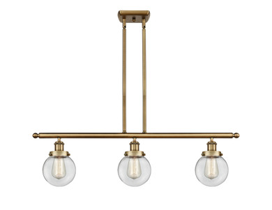 Linear/Island 3 Light Bar by Innovations ( 405 | 916-3I-BB-G202-6-LED Ballston Urban ) 