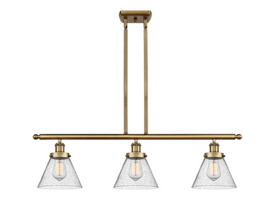 Linear/Island 3 Light Bar by Innovations ( 405 | 916-3I-BB-G44 Ballston Urban ) 